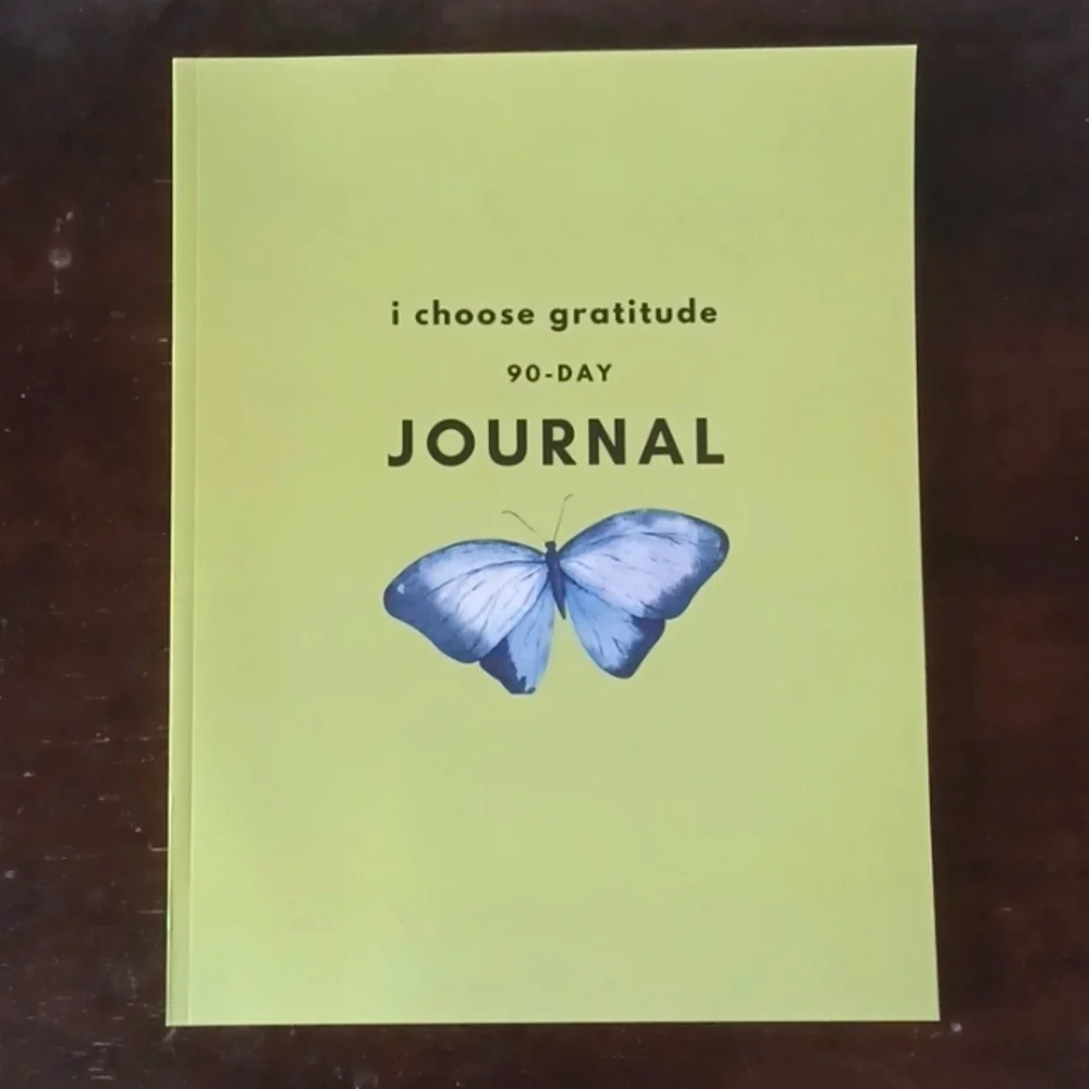 I Choose Gratitude 90-Day Journal, 8.5